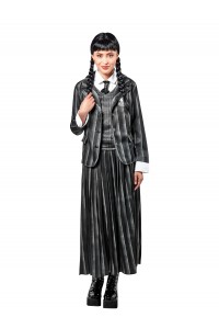 Wednesday Nevermore Deluxe Blue Adult Costume Addams Family