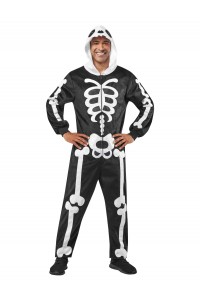 Skeleton Onesie Adult Costume Skeleton Onesie Adult Costume