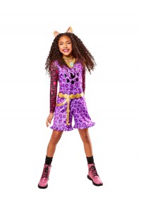 Clawdeen Wolf Deluxe Monster High Girl Costume