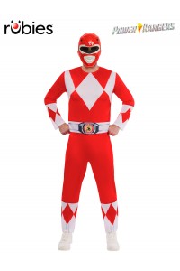 Power Rangers Red Deluxe Adult Costume