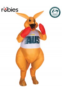 Boxing Kangaroo Inflatable Adult Costume Animals Boxing Kangaroo Inflatable Adult Costume Animals