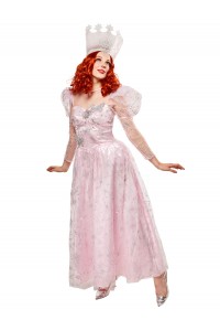 Glinda Deluxe Adult Costume - Size S Wizard of Oz