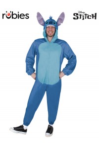 Stitch Hooded Onesie Adult Costume - Lilo & Stitch Stitch Hooded Onesie Adult Costume - Lilo & Stitch