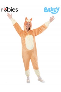 Bluey Bingo Onesie Adult Costume Bluey Bingo Onesie Adult Costume