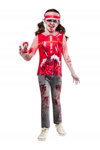 Zombie Burger Worker Child Costume Zombie Burger Worker Child Costume