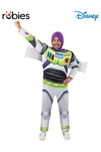 Buzz Lightyear Deluxe Toy Story Adult Costume Buzz Lightyear Deluxe Toy Story Adult Costume