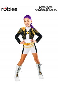 K-Pop Demon Hunters Rumi Gold Child Costume