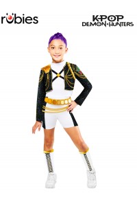 K-Pop Demon Hunters Rumi Gold Hybrid Child Costume