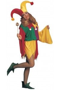 Kings Jester Circus Adult Costume