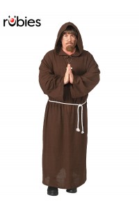 Friar Tuck Monk Adult Costume Medieval & Knights