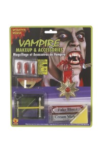 Vampire Halloween Make Up Kit - Accessory