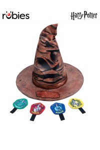 Harry Potter Sorting Hat With House Badges