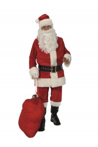 Santa Velvet Adult Suit Christmas