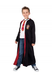 Harry Potter Hooded Robe & Tie Child Set