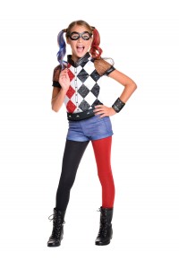 Harley Quinn Suicide Squad DC Superhero Girls Deluxe Child Costume