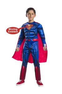 Superman Deluxe Child Costume With Lenticular
