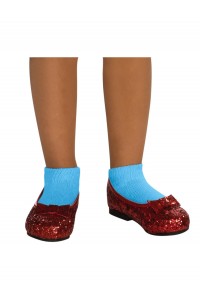 Dorothy Wizard of Oz Sequin Deluxe Child Shoes - Accessory