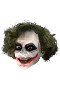 The Joker DC Comics 3/4 Adult Mask With Hair - Accessory