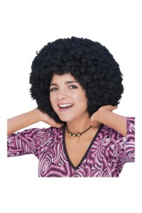 Black Afro 1980s Adult Wig - Accessory