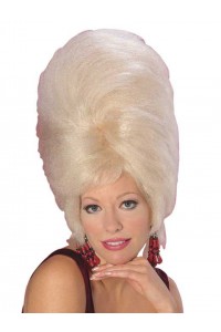 Beehive Blonde Adult Wig 1960s - Accessory