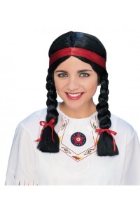 Native American Female Adult Wig Western - Accessory