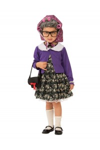 Little Old Lady Child Costume