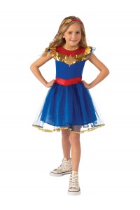 Captain Marvel Tutu Dress Child Costume