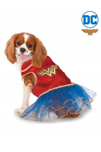 Wonder Woman Tutu Dress Pet Costume
