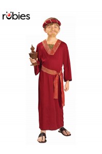 Wiseman Burgundy Child Costume Christmas Wiseman Burgundy Child Costume Christmas