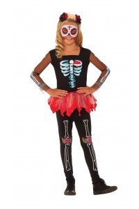 Scared To The Bone Skeleton Halloween Child Costume