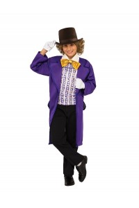 Willy Wonka Charlie & The Chocolate Factory Deluxe Child Costume