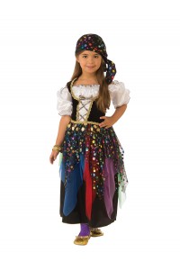 Gypsy Halloween Girl Child Costume