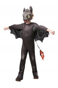 Toothless How to Train Your Dragon Night Fury Deluxe Child Costume