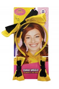 Emma Wiggle Headband & Shoe Bows for Child