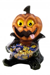 Pumpkin Halloween Candy Bowl Holder - Accessory
