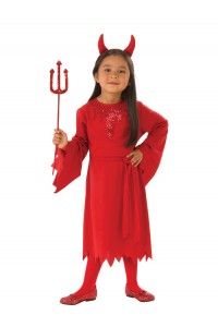 Red Devil Girls Costume