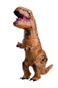 T-Rex Inflatable Teens Costume Jurassic World