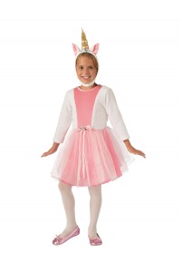 Pink Unicorn Mythical Princess Child Costume