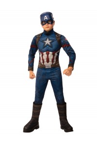 Captain America Deluxe Boy Child Costume