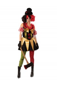 Evil Clown Halloween Lady for Adult