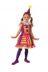 Bright Clown Circus Child Costume