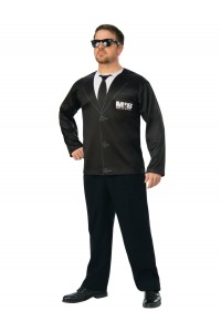 Agent H MIB Costume Top: Men In Black for Adult