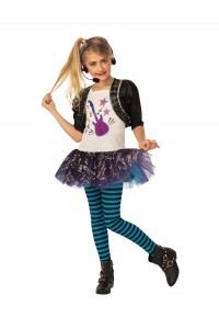 Rock Starlet 1980s Child Costume