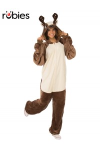 Reindeer Furry Onesie Adult Costume Animals