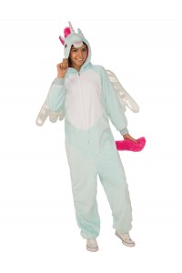 Pegacorn Mythical Furry Onesie Adult Costume