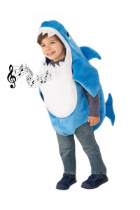 Daddy Shark Deluxe Blue Child Costume Baby Shark