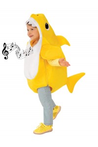 Baby Shark Deluxe Yellow Child Costume