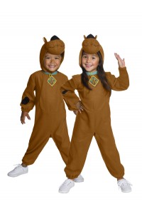 Scooby Doo Deluxe Costume With Lenticular Badge Child