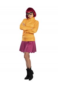 Velma Scooby Doo Costume - Scoob Adult Movie
