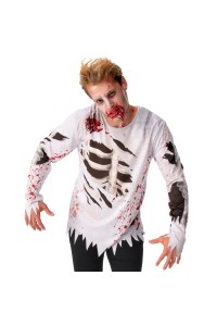 Zombie Halloween Costume Adult Top